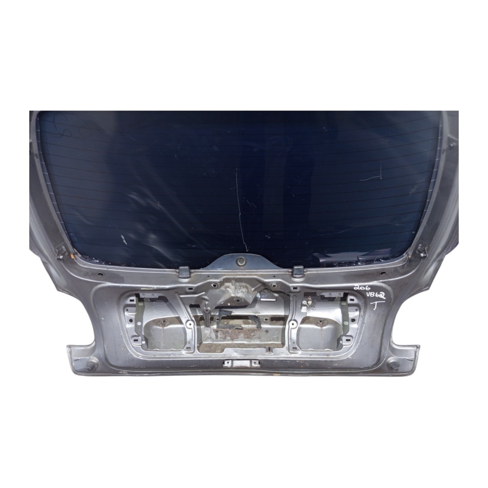 Tampa Traseira Porta Malas Peugeot 206 2001 2002 2003 A 2012 Cinza 4