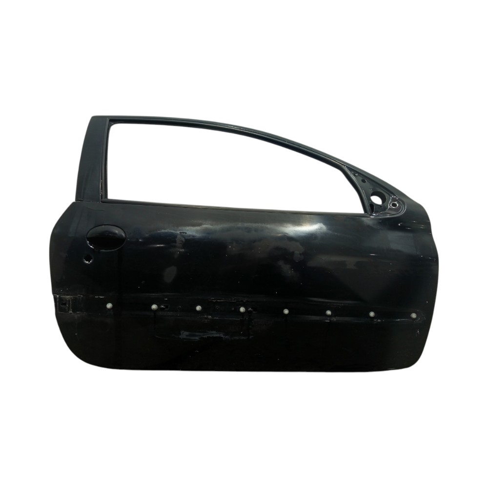 Porta Dianteira Direita Peugeot 206 Rallye 2p 2001 A 2007 Dianteira Direito Preto 4