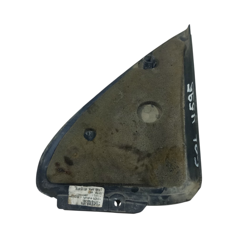 Moldura Interna Retrovisor Esquerdo Vw Gol G2 1995 A 2005 Preto 5