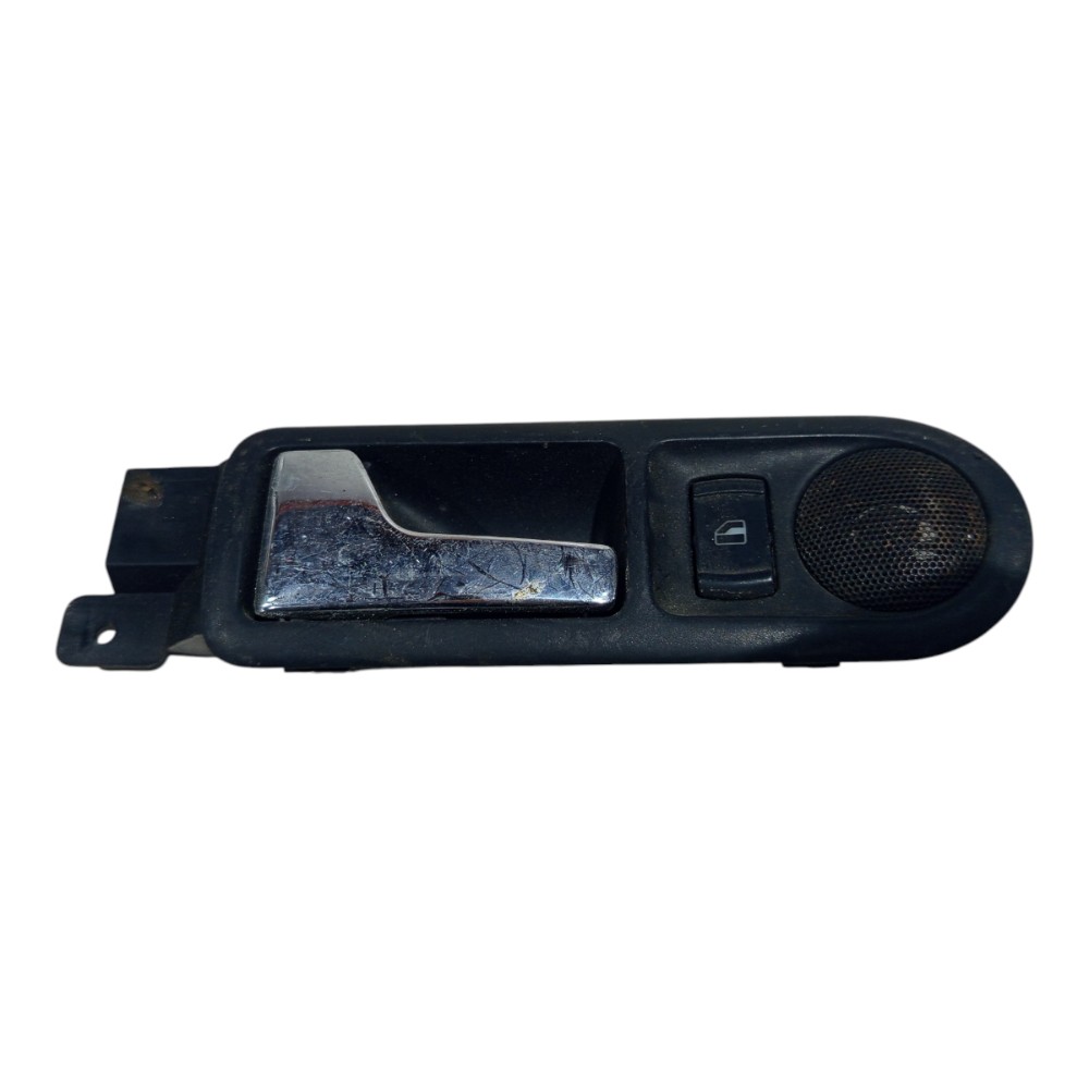 Maçaneta Interna Traseiro Vw Bora Golf 1998 1999 A 2008 Preto E Cromado Traseira 8