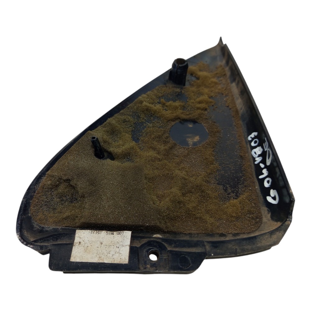 Moldura Interna Espelho Retrovisor Gol G2 1995 1996 A 2000 Preto 5