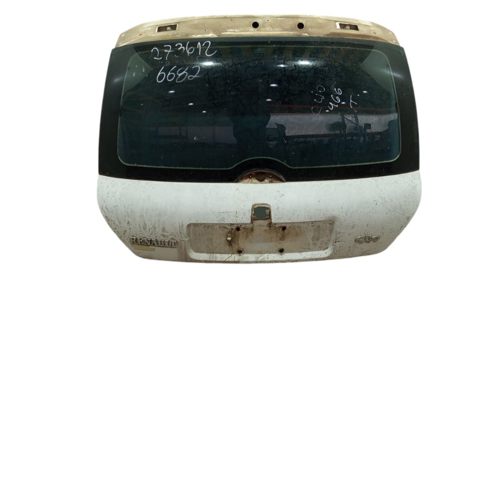 Capo Traseira Porta Malas Renault Clio 2000 A 2012 669412 Branco 2