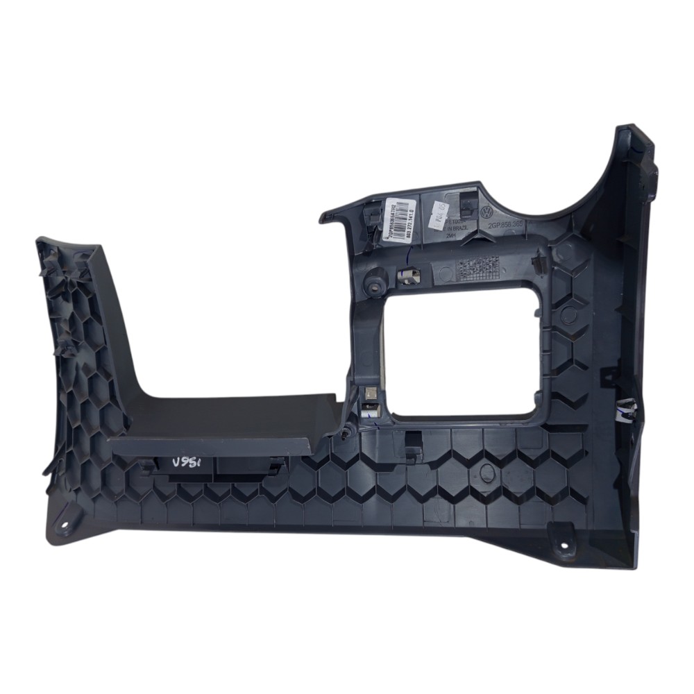 Acabamento Inferior Painel Volkswagen T-cross 2020 A 2024 4