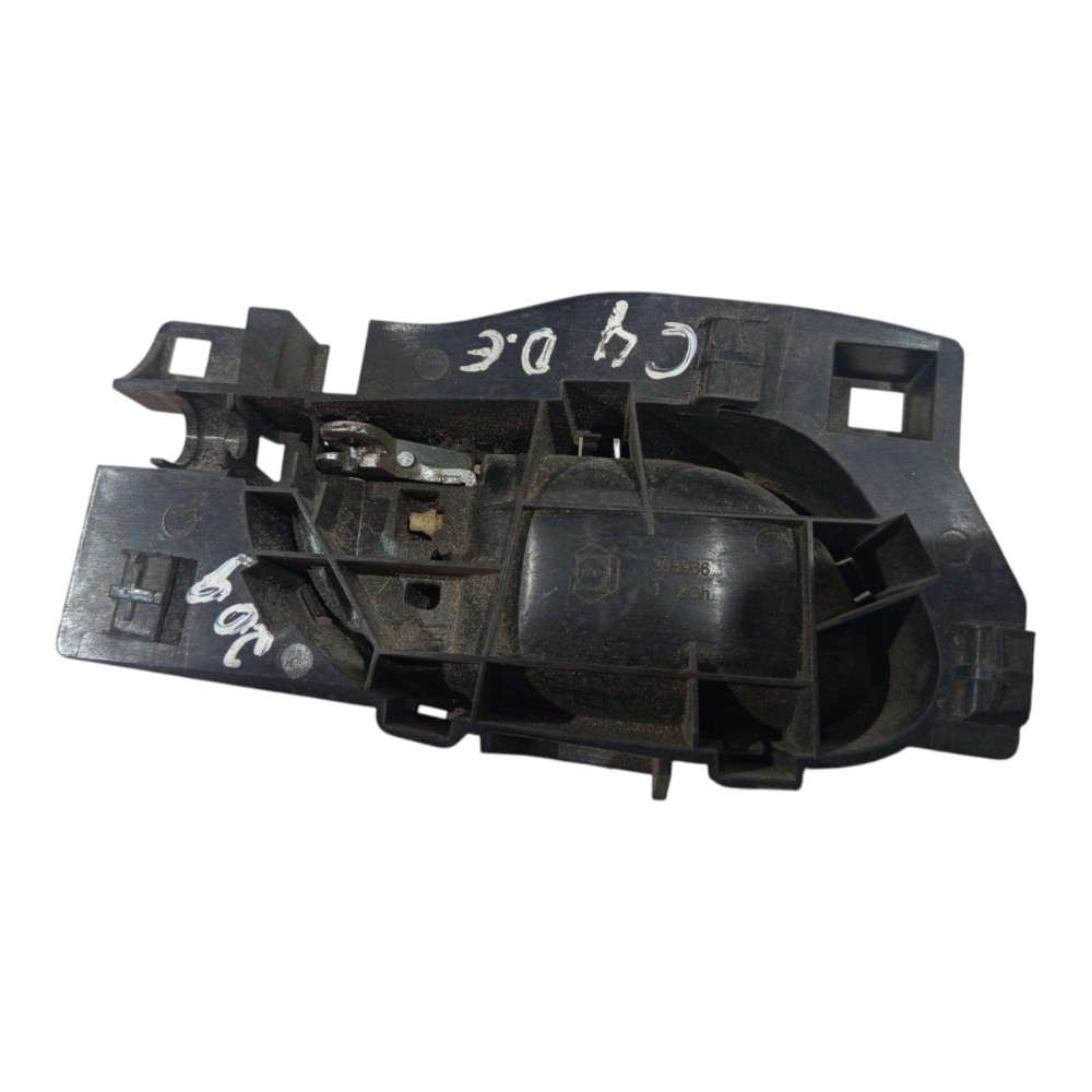 Maçaneta Interna Dianteira Citroen C4 Pallas 2007 A 2013 Preto E Cromado Dianteira 7