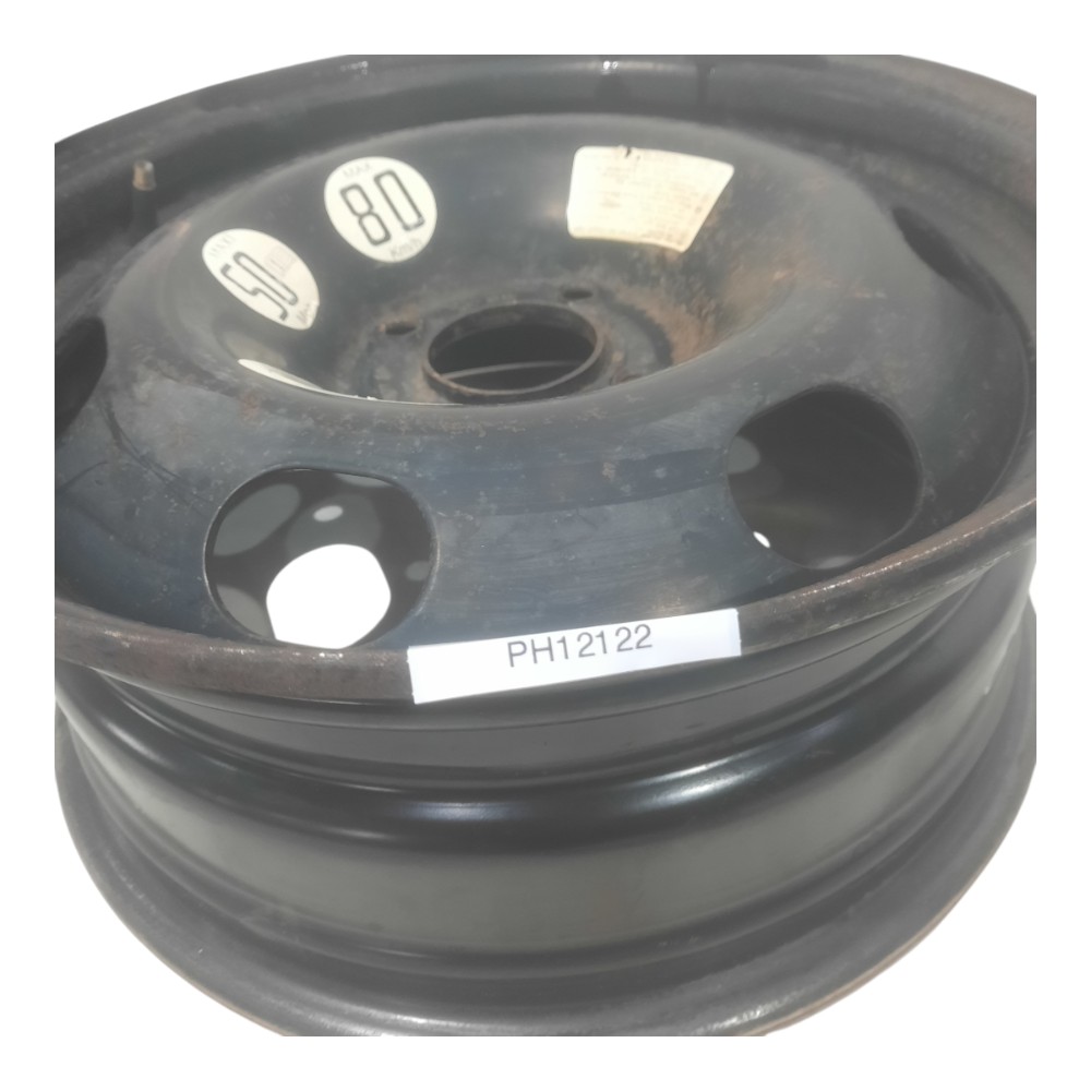 Roda Ferro Aro 15 Estepe Citroen C4 Picasso 2009 A 2014 8