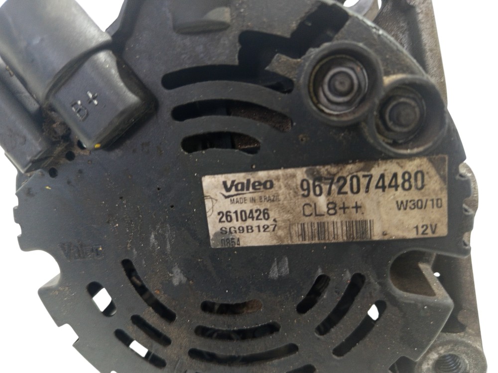Alternador Peugeot 206 207 2001 2002 2003 2004 A 2012 6