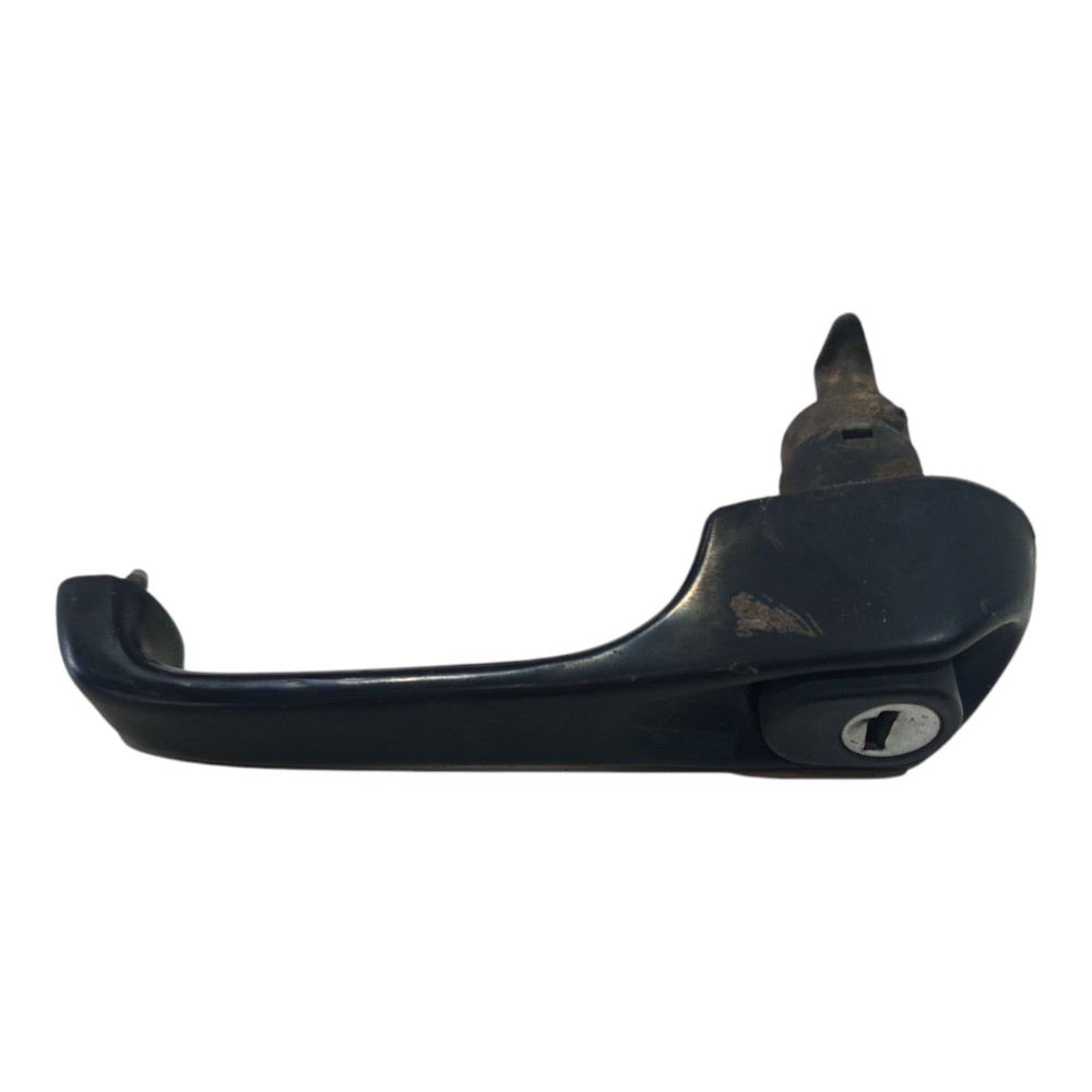 Puxador Externo Dianteiro Esquerdo Fiat Uno 1996 1997 A 2005 Preto Dianteira 2