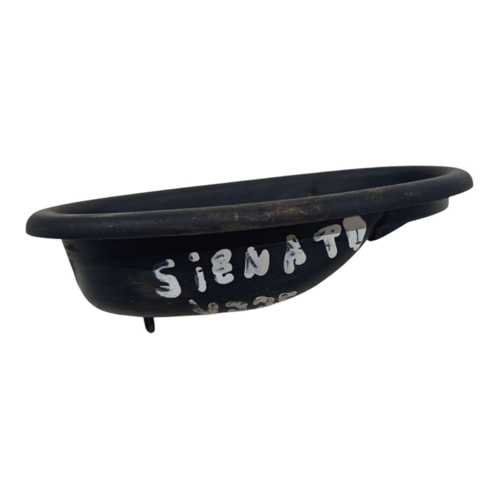 Moldura Maçaneta Traseira Direita Fiat Siena 1996 A 2000 Preto Traseira 4