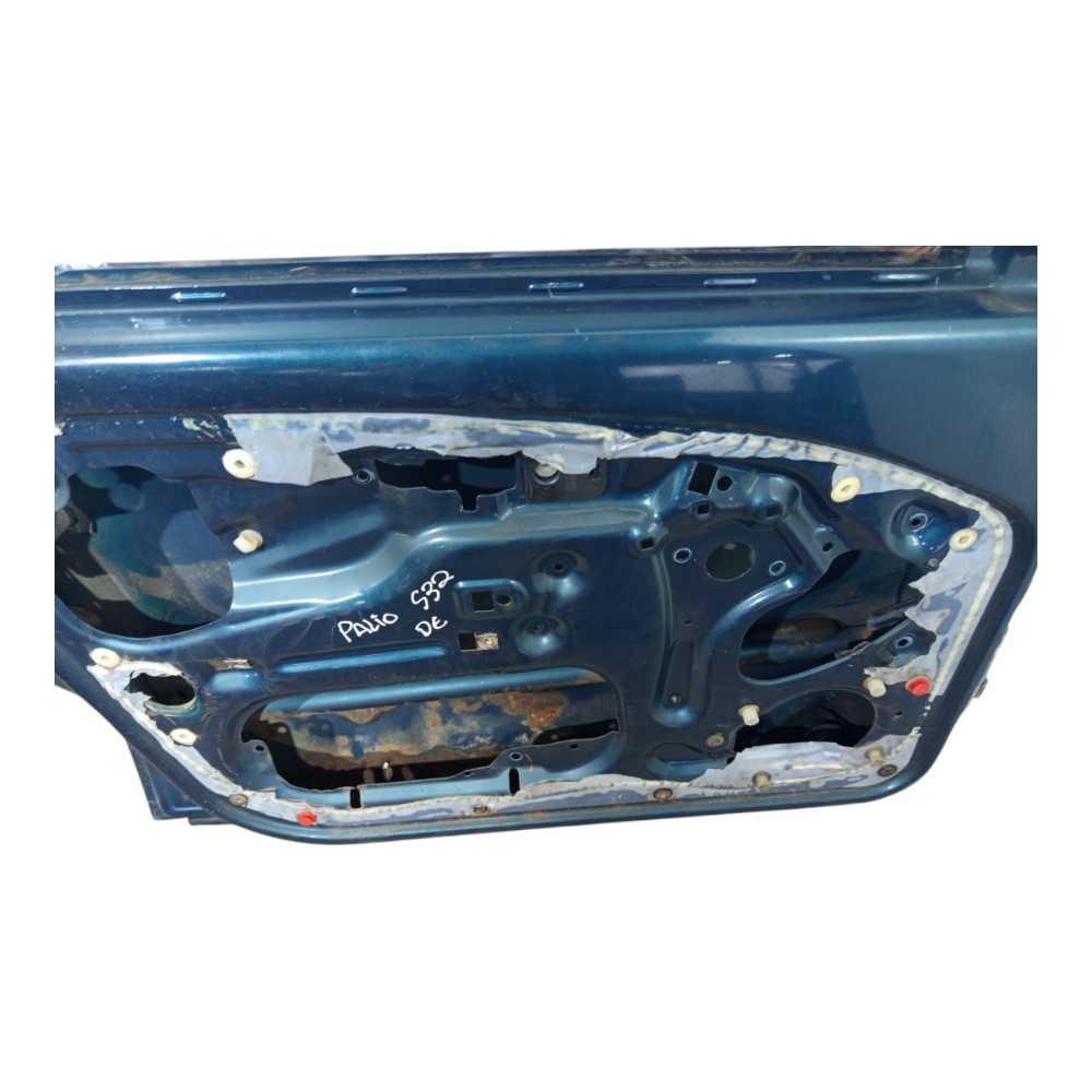 Porta Dianteira Esquerda Fiat Palio 1996 1997 1998 A 2000  Dianteira Azul 5