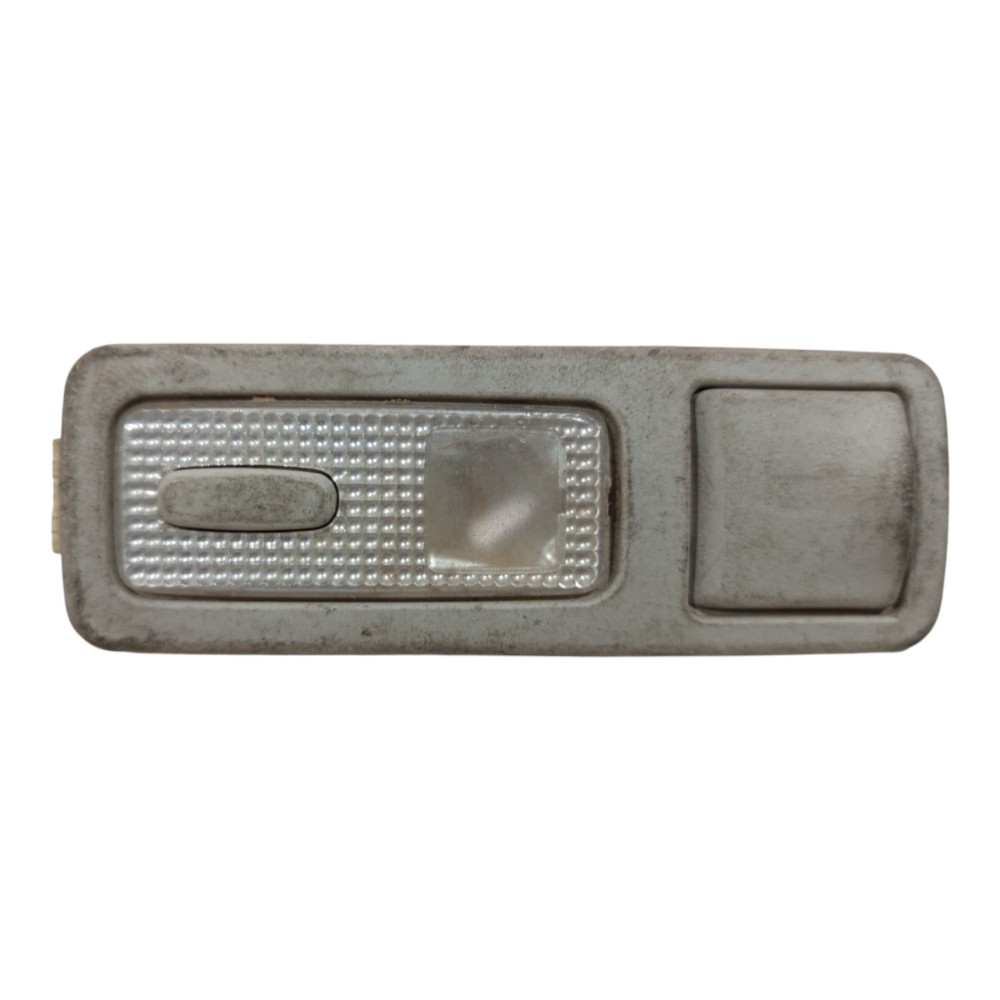 Moldura Lente Luz Interna Dir Citroen C4 Picasso 2007 A 2013 Branco 1