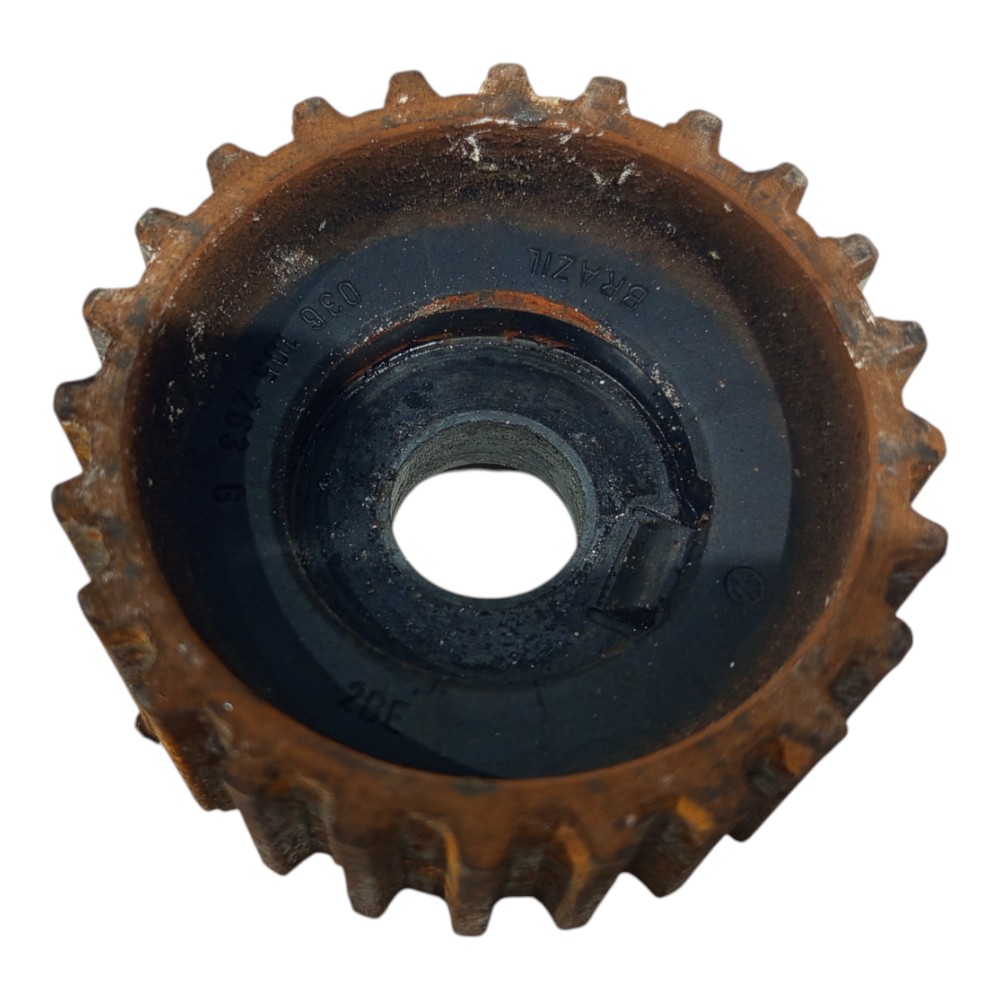 Polia Dentada Virabrequim Vw Gol Parati 1.0 16v 1995 A 2005 5