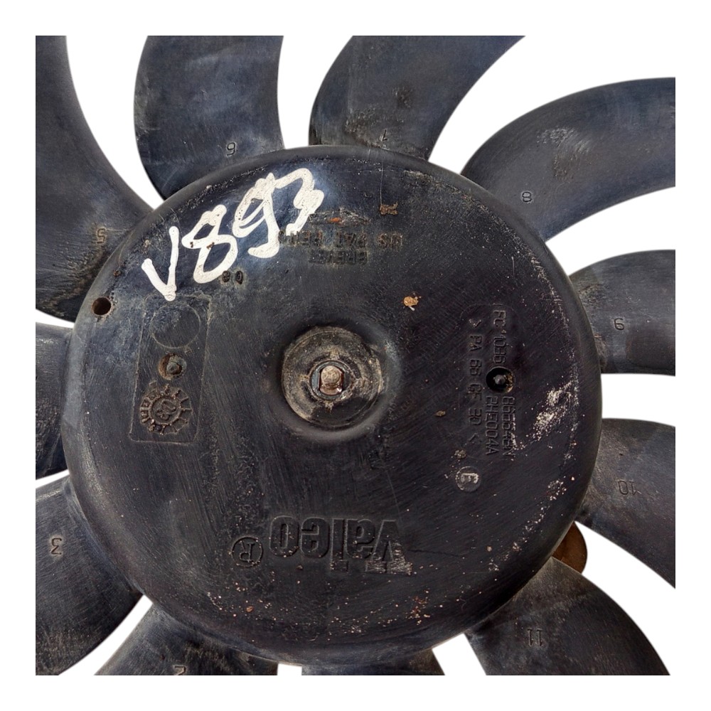 Ventoinha Motor Radiador Ford Fiesta 1.0 2002 2003 04 A 2012 2
