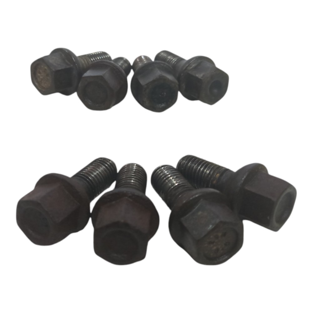Cojunto 8 Parafusos 17 Roda Volkswagen Parati G3 1999 A 2005 4