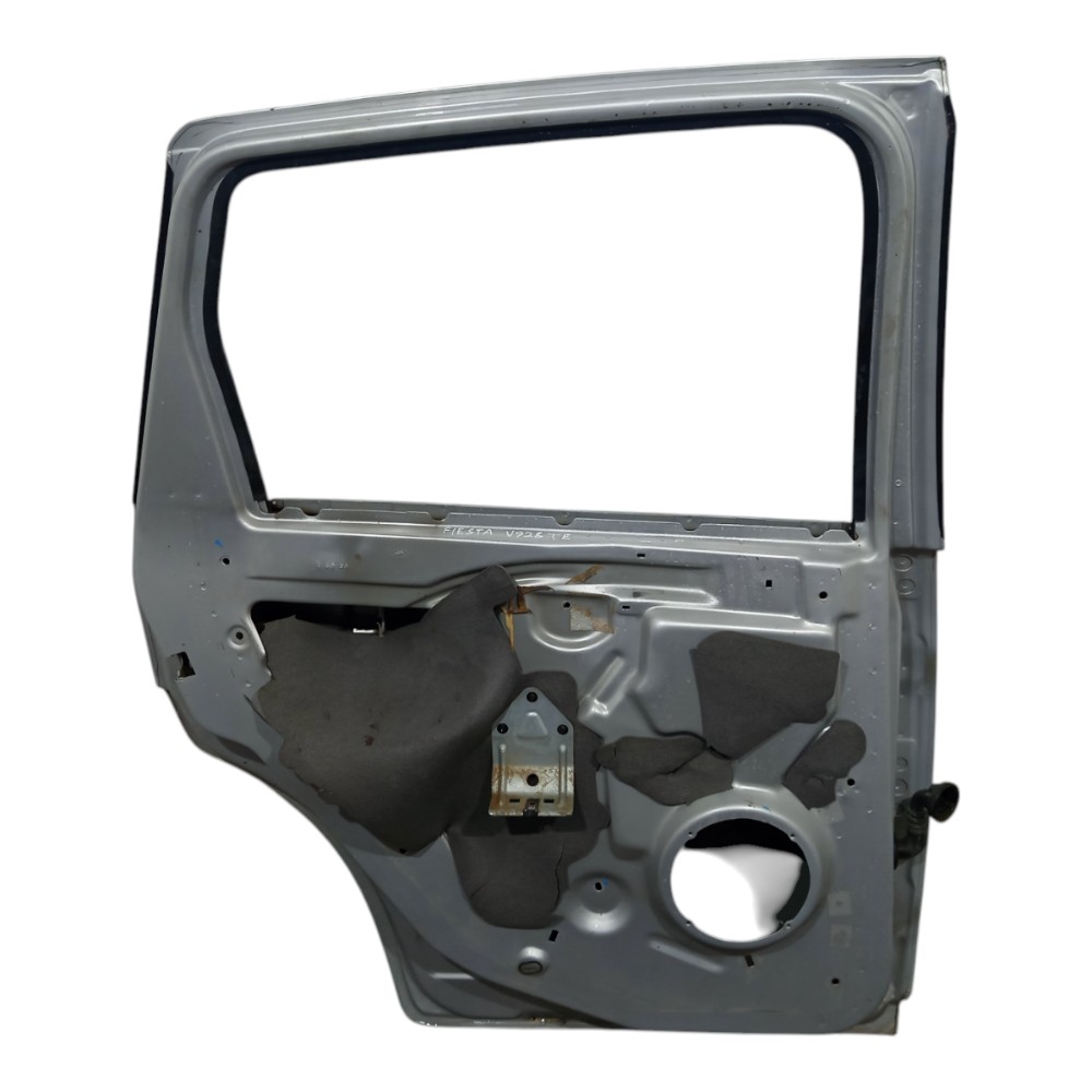Porta Traseira Esquerdo C/detalhes Ford Fiesta 2003 A 2014 Traseira Esquerdo Prateado 2