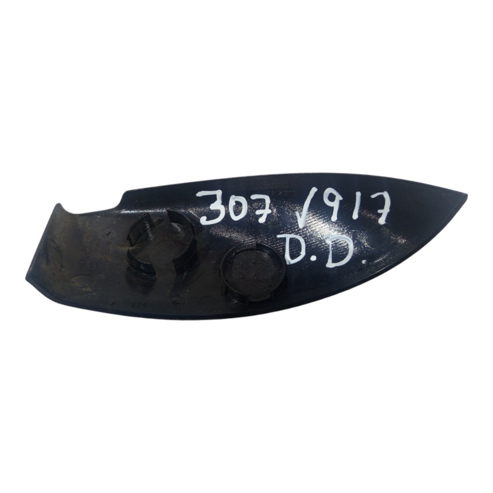 Acabamento Interno Retrovisor Peugeot 307 2003 A 2011 Preto 6