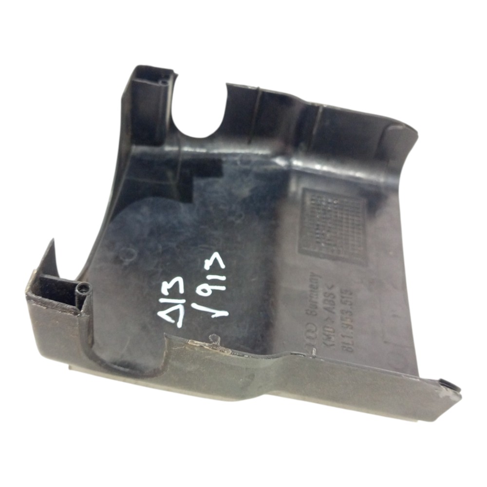 Acabamento Superior Coluna Direção Audi A3 2000 2001 A 2006 Preto 5