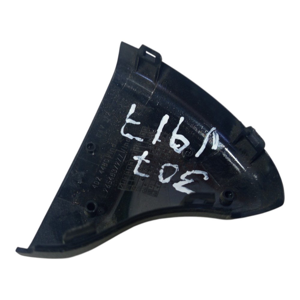 Moldura Retrovisor Interno Esquerdo Peugeot 307 2006 A 2012 Preto 5