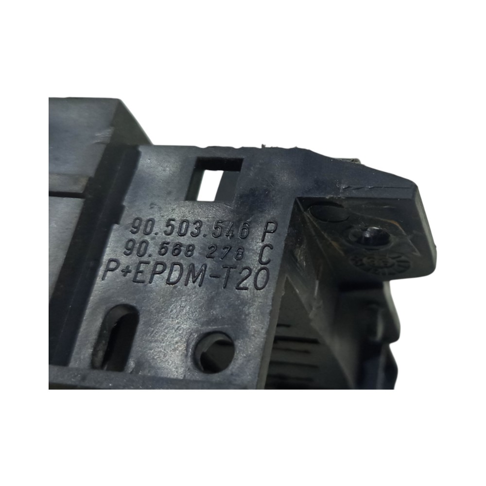 Moldura Interna Central Botão Alerta Gm Vectra 1997 A 2005 Preto 9
