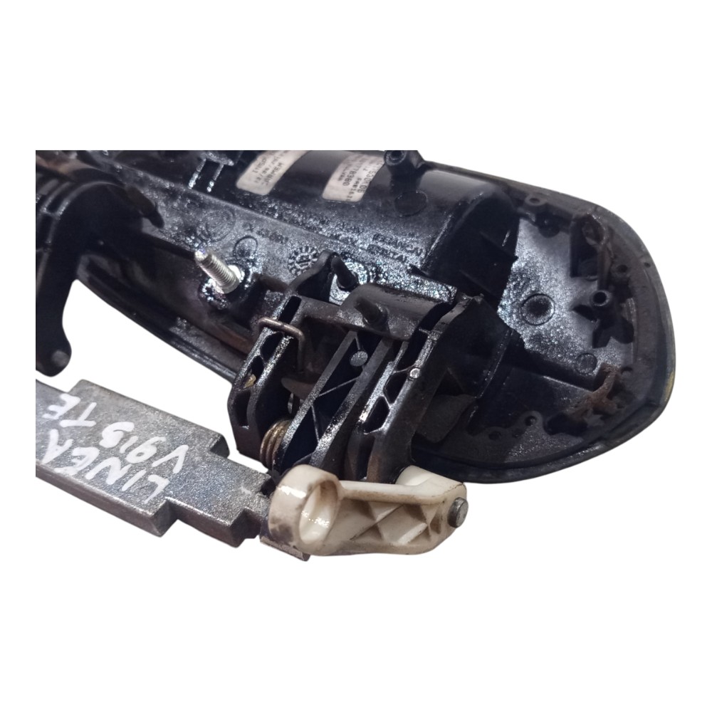 Maçaneta Externa Traseiro Le Fiat Linea 2009 2010 A 2014 Preto Traseira 4