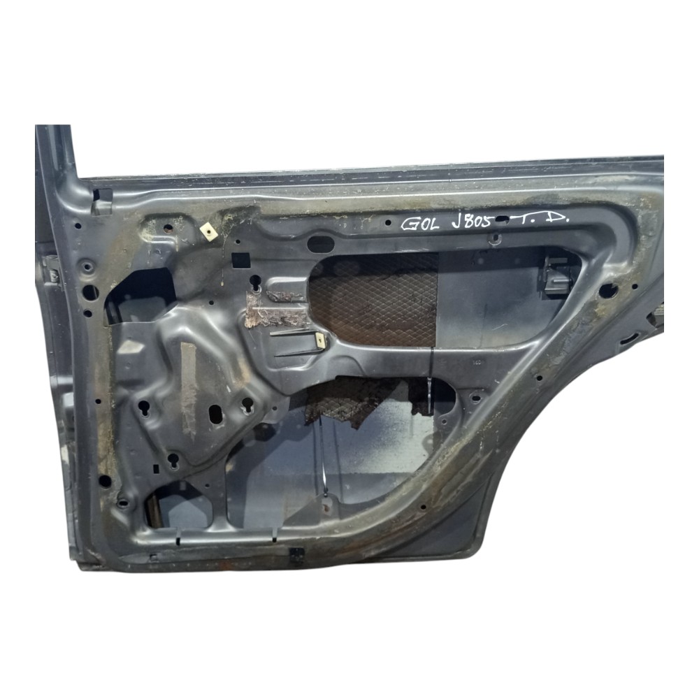 Porta Traseira Direita Vw Gol G2 4p 1994 1995  1996 A 2005 Traseira Direito Cinza 3