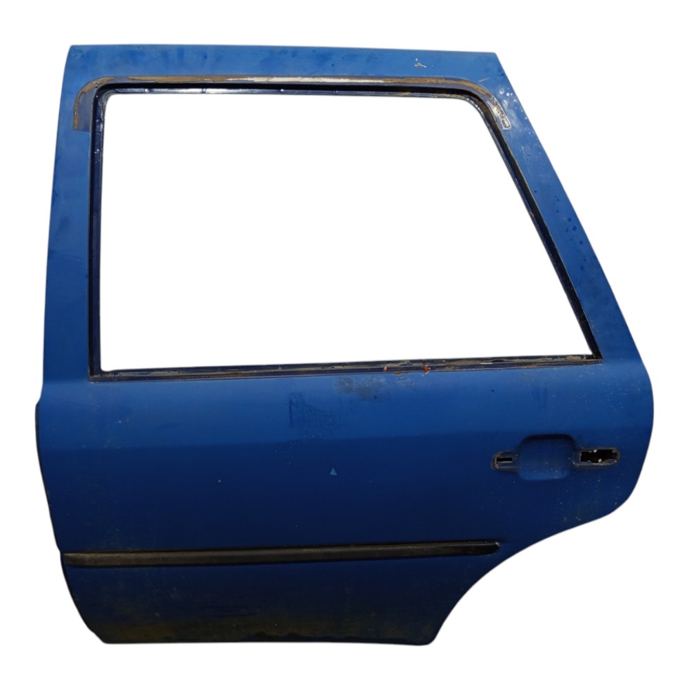 Porta Traseira Esquerd Volkswagen Gol G2 G3 1995 A 2005 Azul Traseira Esquerdo Azul 4