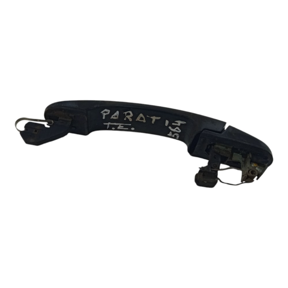 Maçaneta Externa Traseira Esquerda Vw Parati 1995  A 2005 Preto Traseira 1