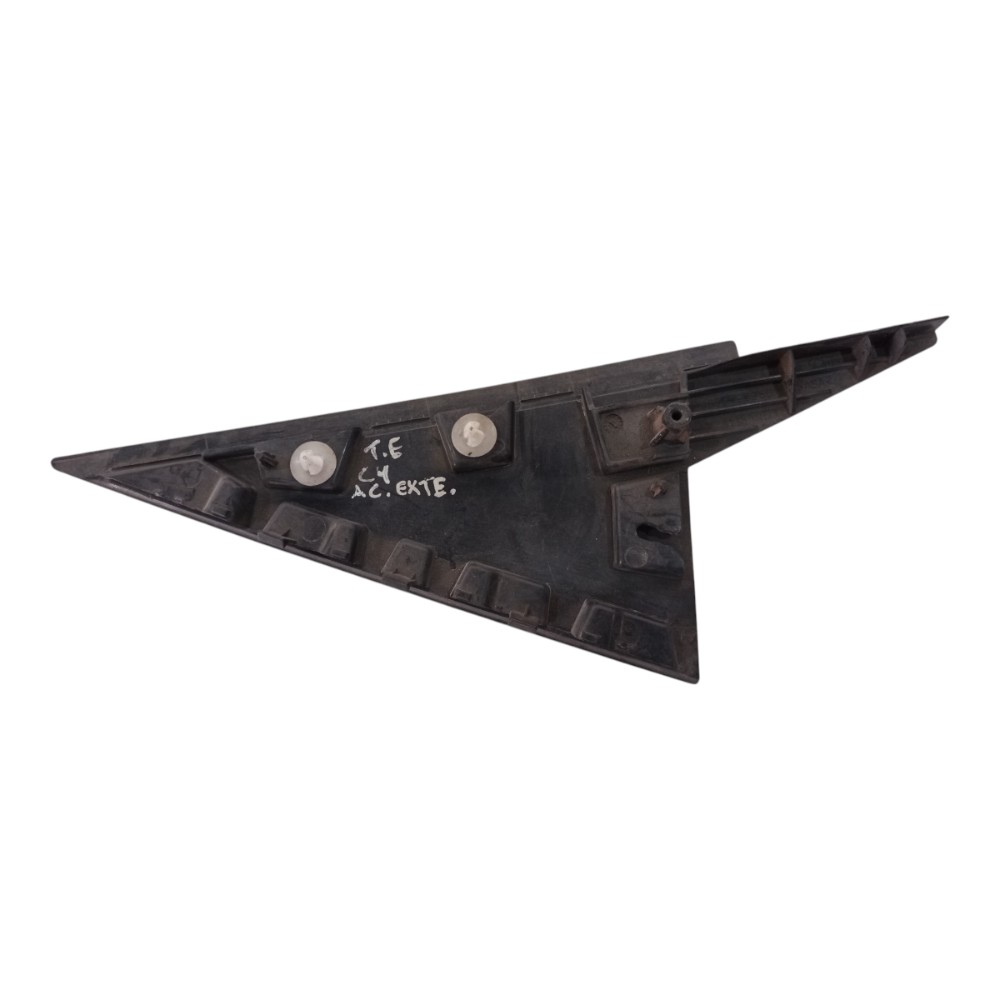 Moldura Externo Esq Vidro Citroen C4 Pallas 2007 2008 A 2012 Preto 5