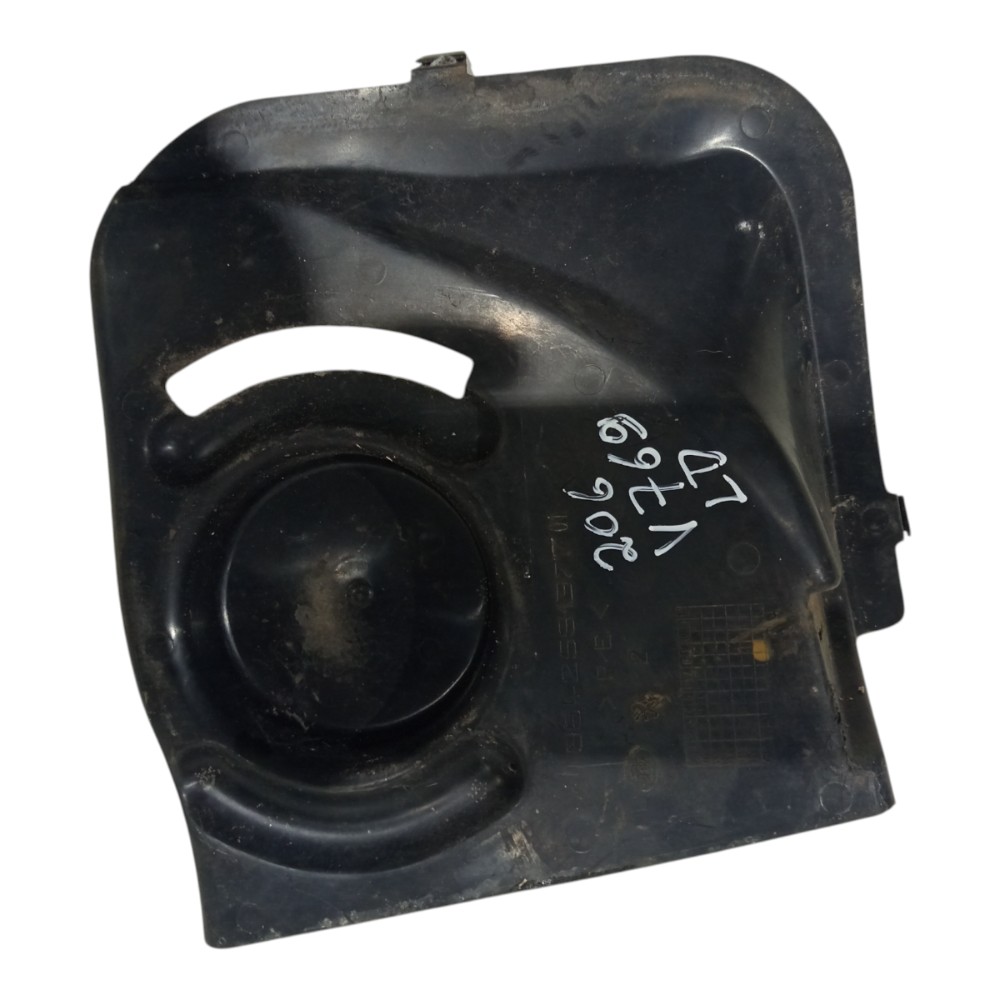 Protetor Capa Farol Milha Peugeot 206 1999 2000 2001 A 2004 Preto 6