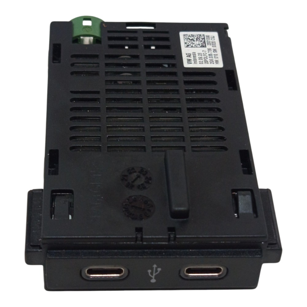 Entrada Dupla Usb Auxiliar Vw T-cross 2020 A 2024 3