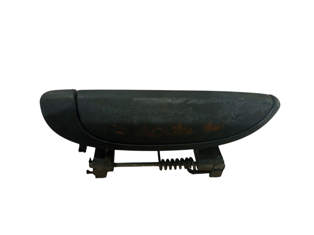 Puxador Externo Traseiro Esquerdo Renault Clio 2000 A 2012 Preto Traseira 2