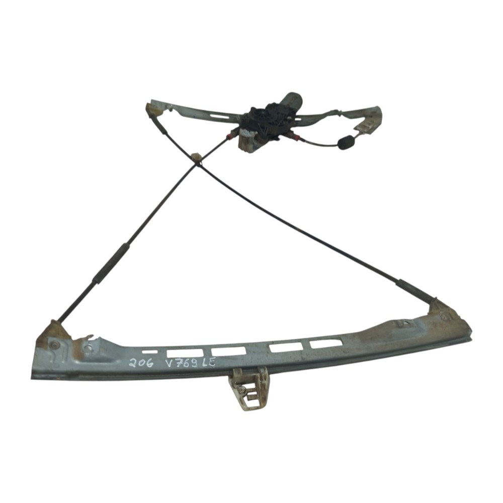 Maquina Vidro Elétrica Lado Esquerdo Peugeot 206 2001 A 2008 3