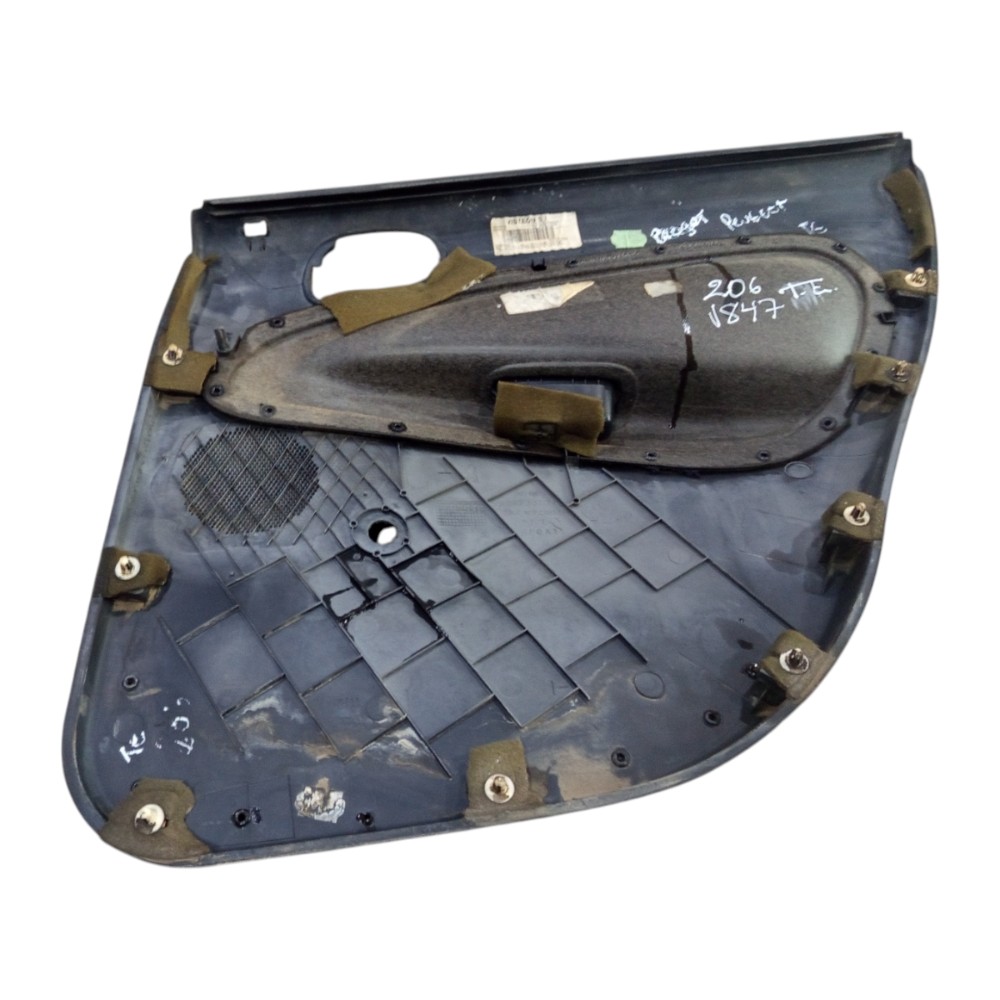 Forro Porta Traseira Esquerda Peugeot 206 2001 2002 A 2008 6
