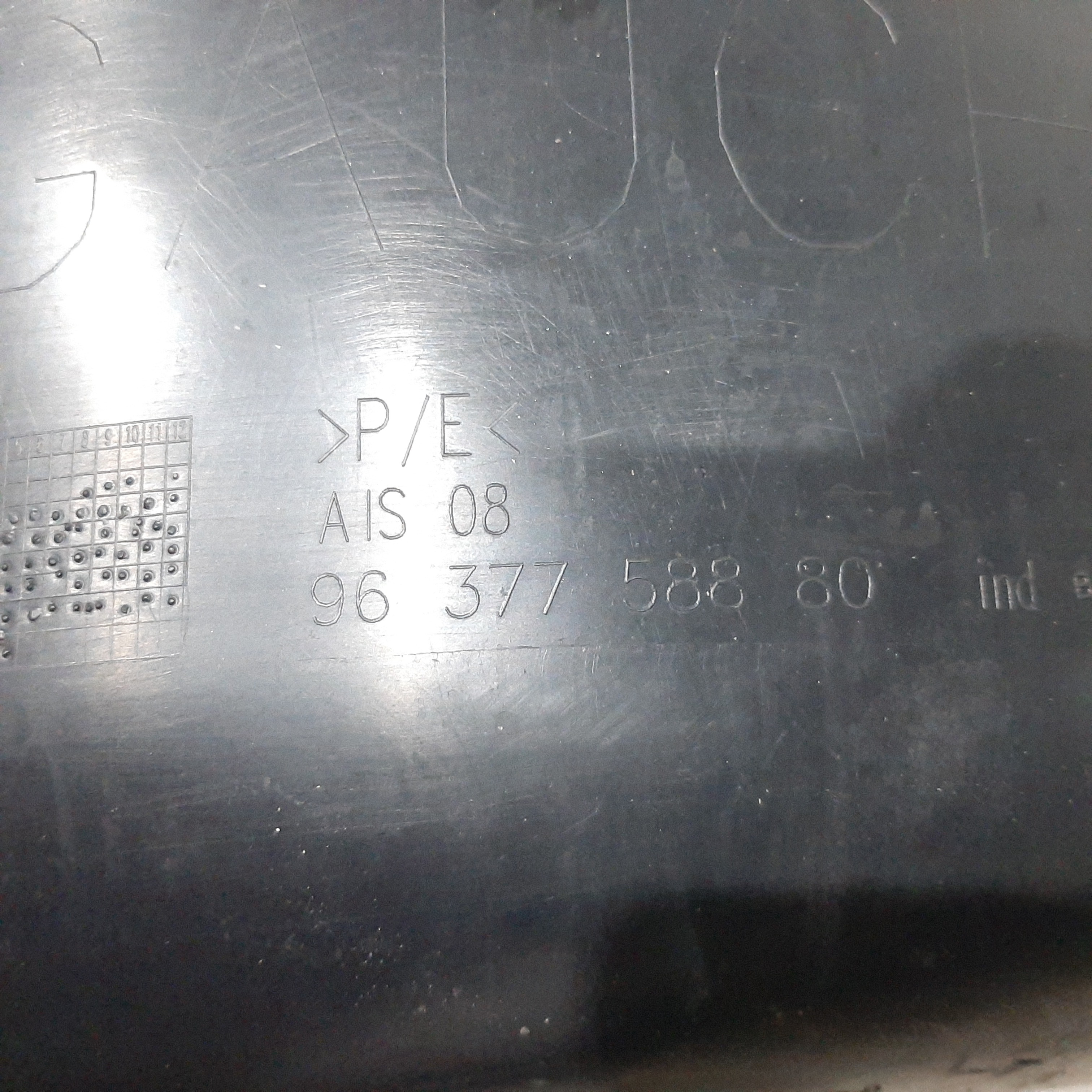 Parabarro Traseiro Direito Citroen C3 2003 2004 2005 A 2012 8