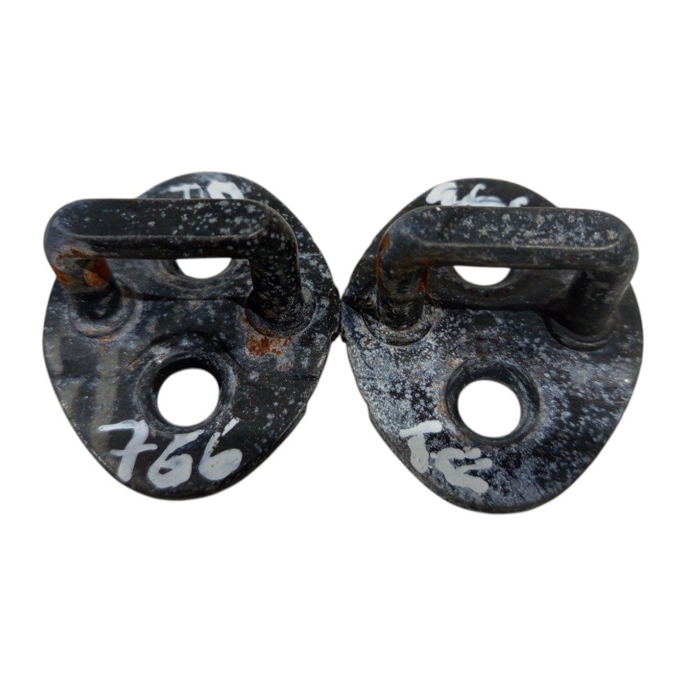 Par Batentes Portas Traseiras Hyundai Santa Fe 2006 A 2012 4