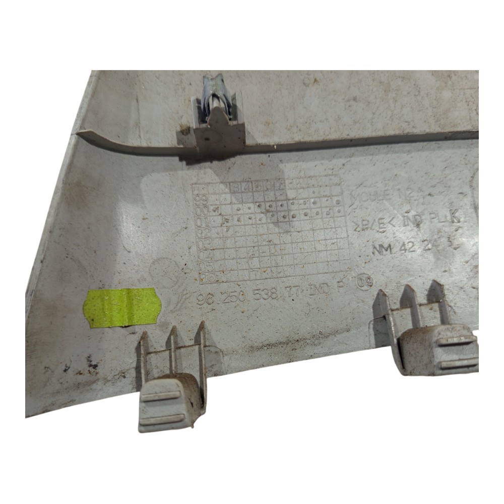 Suport Acabamento Tampão Bagagito Le Peugeot 206 2001 A 2010 Cinza 5
