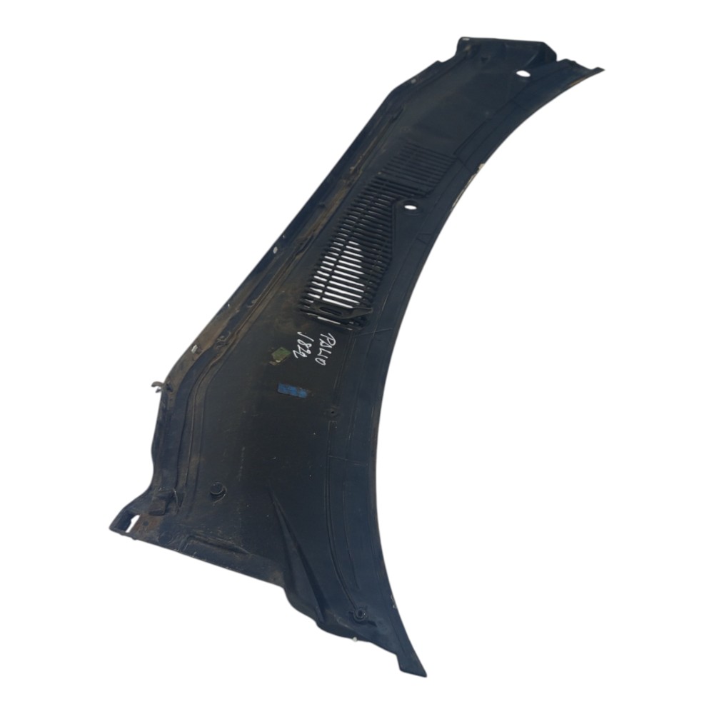 Grade Churrasqueira Parabrisa  Fiat Palio Siena 1996 A 2002 Preto Natural 3