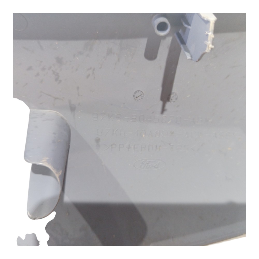 Moldura Acabamento Superior Tampa Painel Ford Ka 1998 A 2005 Cinza 7