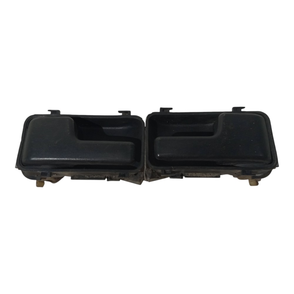 Par Maçaneta Interna Fiat Uno Premio Fiorino 1992 A 1998 Preto 3