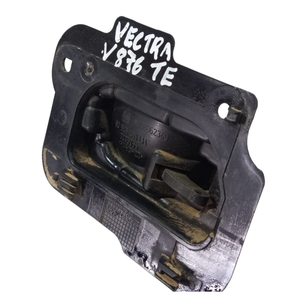 Moldura Maçaneta Interna Traseiro Le Gm Vectra 1996 A 2005 Preto Traseira 6