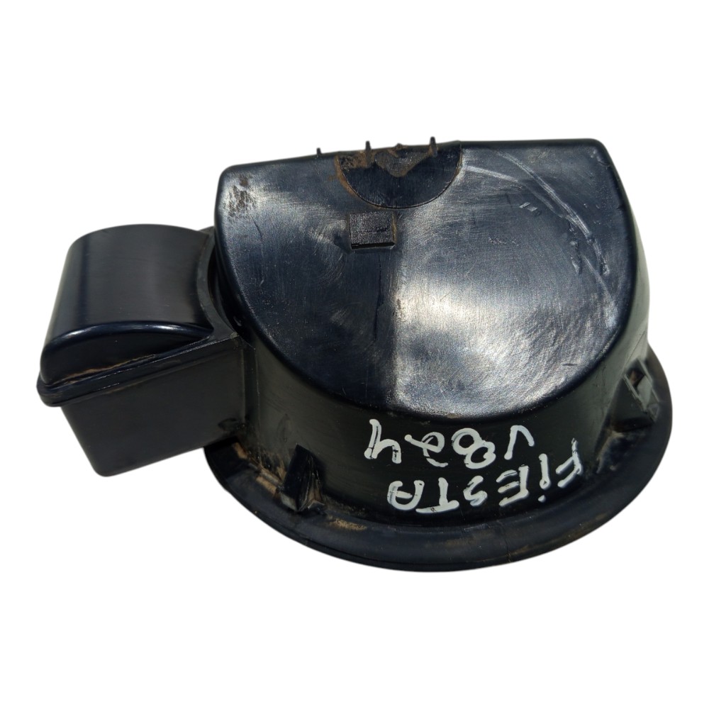 Tampa Portinhola Tanque Combustível Ford Fiesta 1996 A 2002 Prata 1998 3