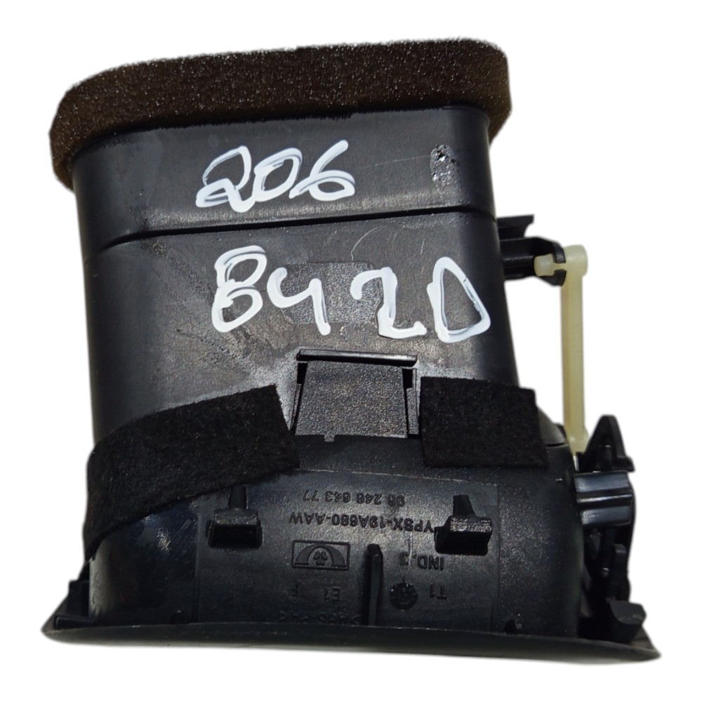Difusor Ar Esquerd Painel  C/moldura Peugeot 206 2001 A 2010 4