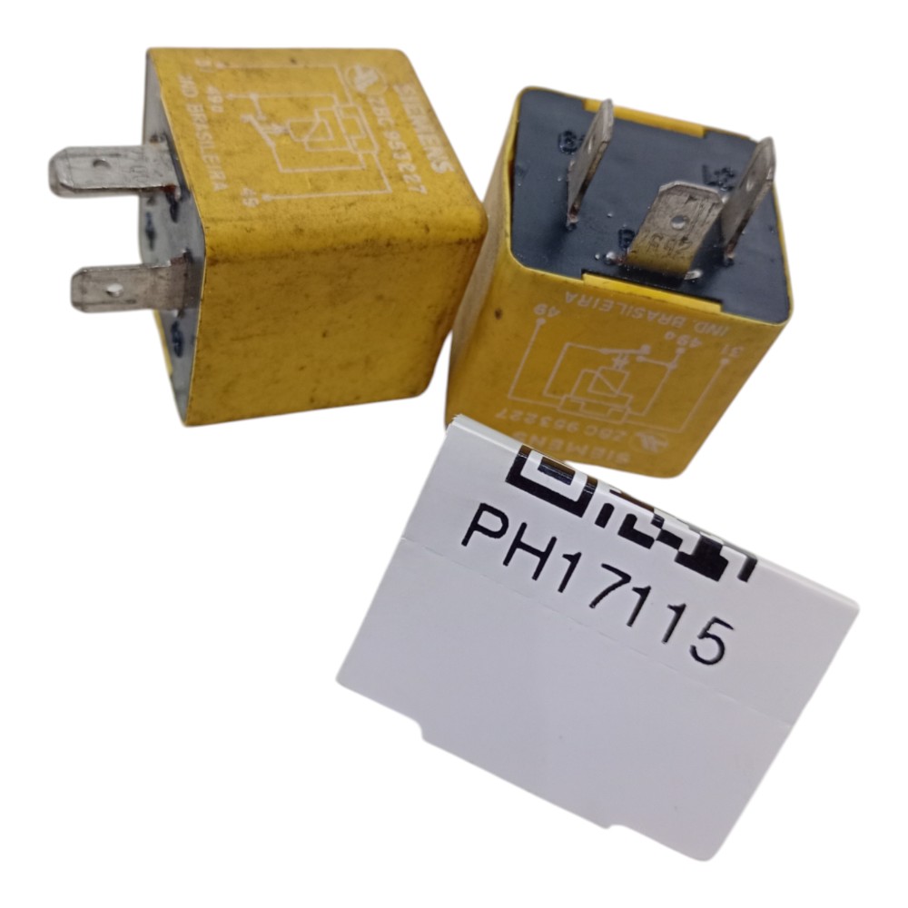 Kit Rele Auxiliar Pisca Alerta Volkswagen Original 4