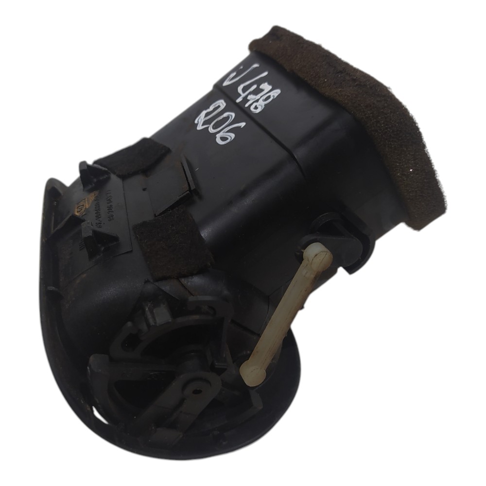Difusor Ar Painel Peugeot 206 Esquerdo 1999 2000 2001 A 2008 4