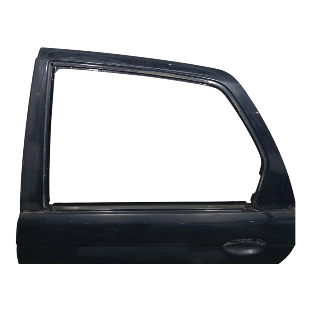 Porta Preta Traseira Esquerda Renault Scenic 2000 01 A 2012  Traseira Direira Preto 2
