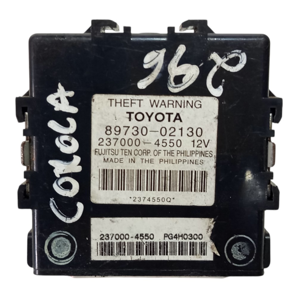 Módulo Alarme Central Toyota Corolla 2009 2010 2011 A 2014 1
