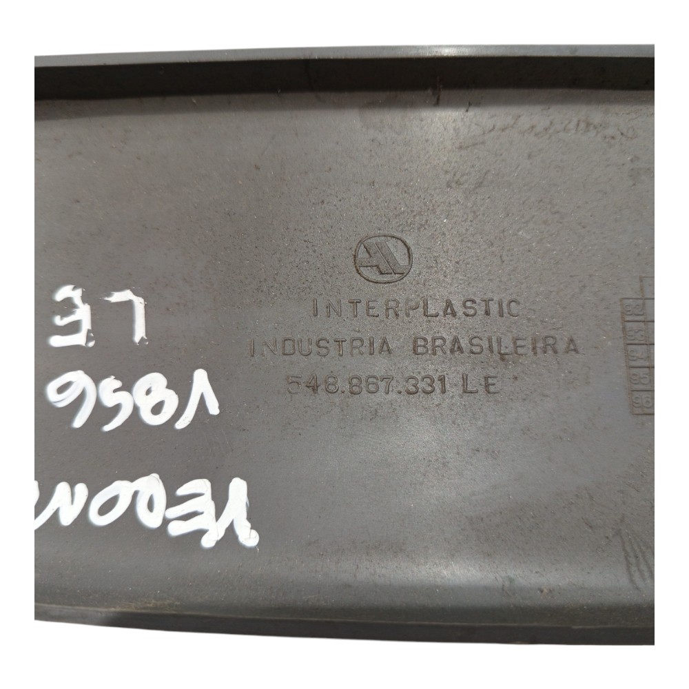 Acabamento Cinto Dianteiro Esquerdo Ford Verona 1993 A 1996 Cinza 7