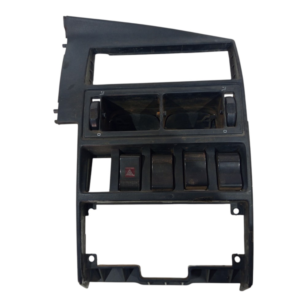 Modura Central Pisca Alerta Vw Santana 1995 1996 1997 E 1998 Preto 1