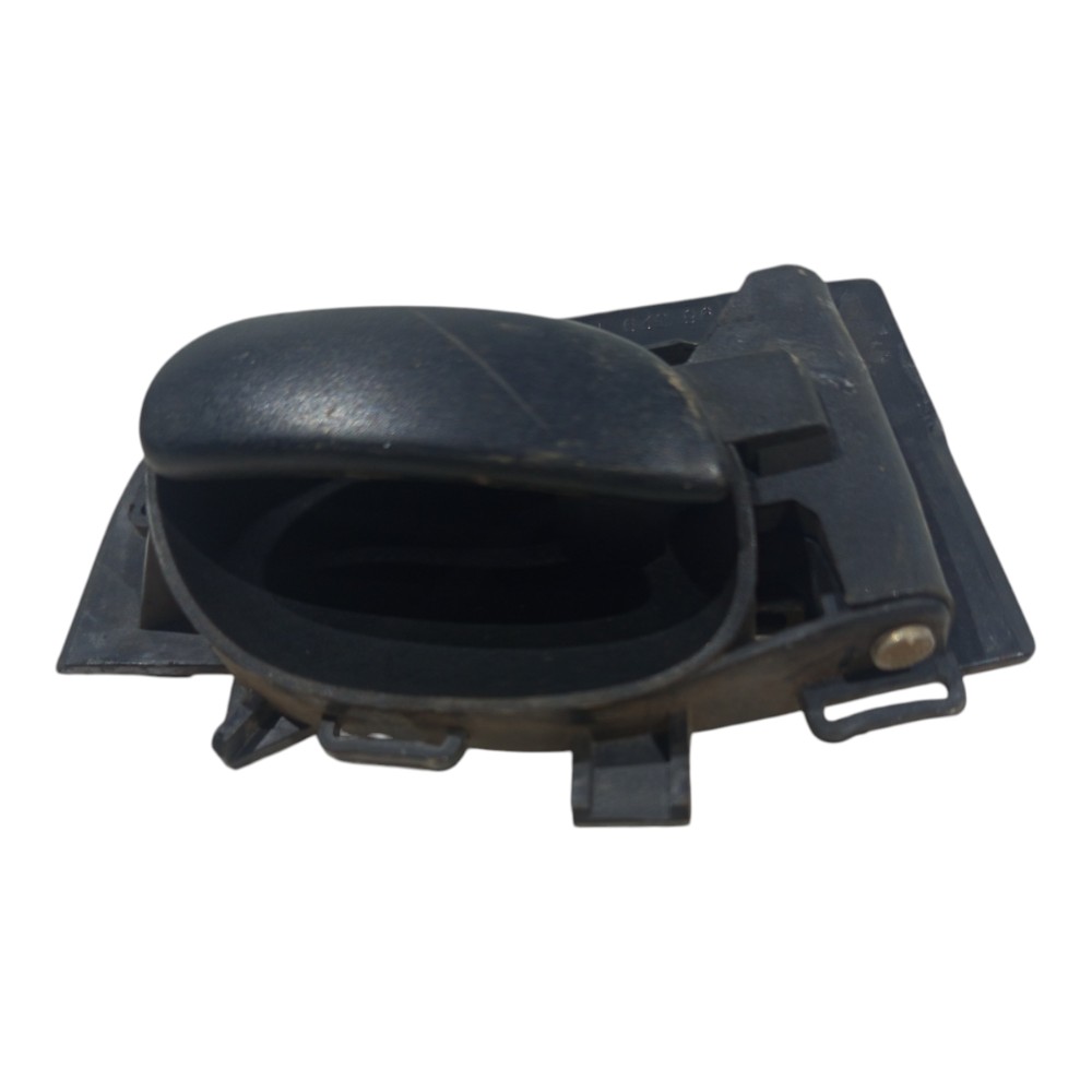 Maçaneta Interna Esquerdo Puxador Peugeot 206 2001 02 A 2012 Preto Dianteira 1
