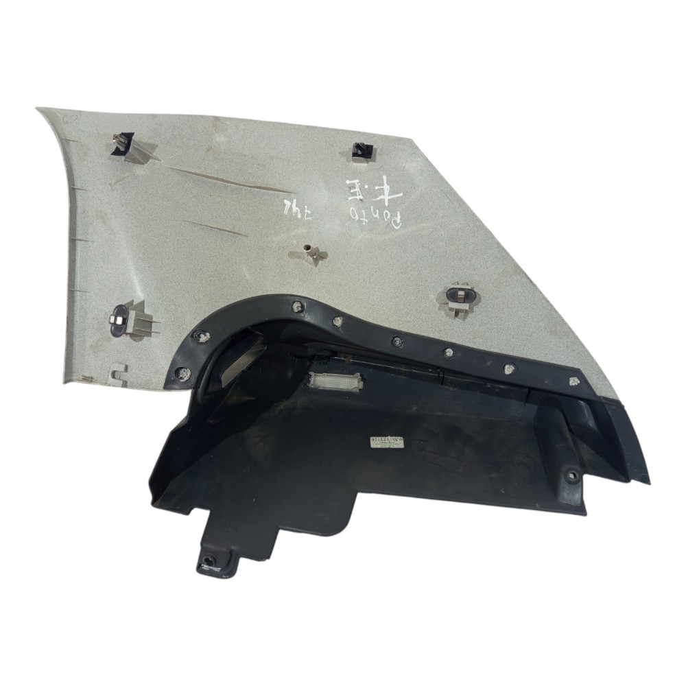 Suporte Bagagito Fiat Punto Traseiro Esquerdo 2008 A 2012 Bege Preto 4