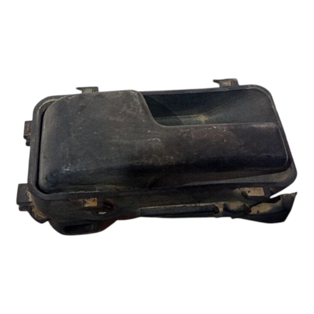 Maçaneta Interna Traseira Esq Fiat Uno 1995 1996 1997 A 2000 Preto Traseira 2